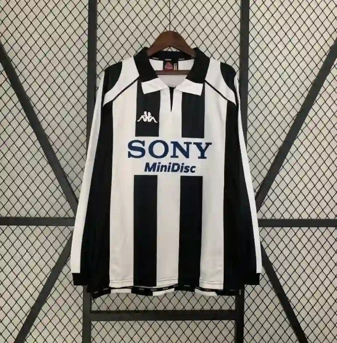 Camiseta Clásica Juventus de Turín Manga Larga 1997-98
