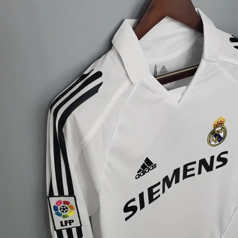 Camiseta Clásica Real Madrid Manga Larga 2005-06