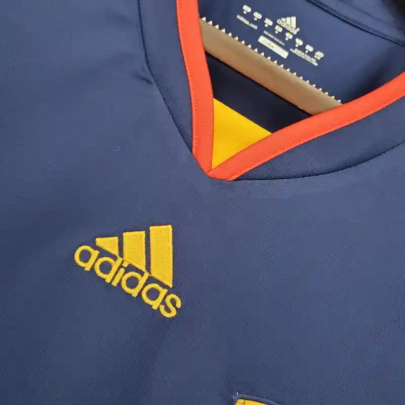 Camiseta Clásica España Visitante Manga Larga 2010