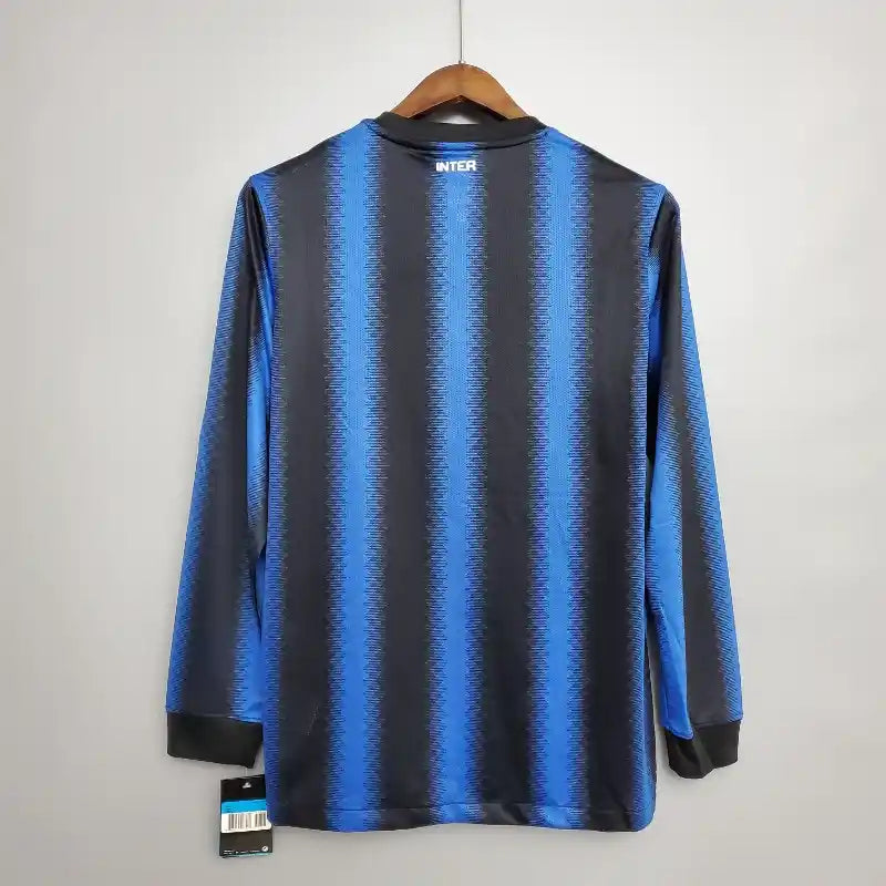Camiseta Clásica Inter Milán Manga Larga 2010-11