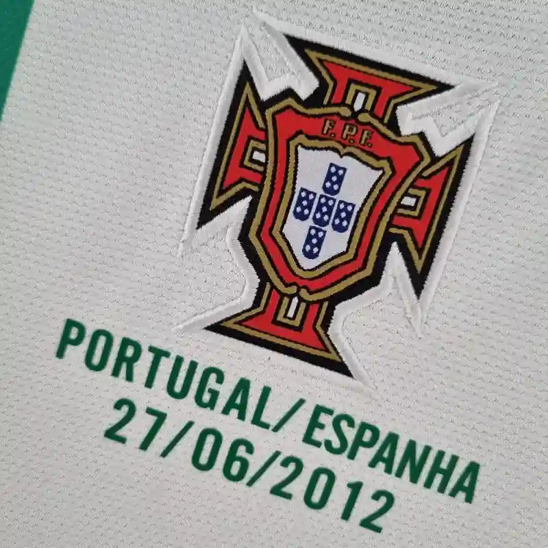 Camiseta Clásica Portugal Visitante Manga Larga 2012