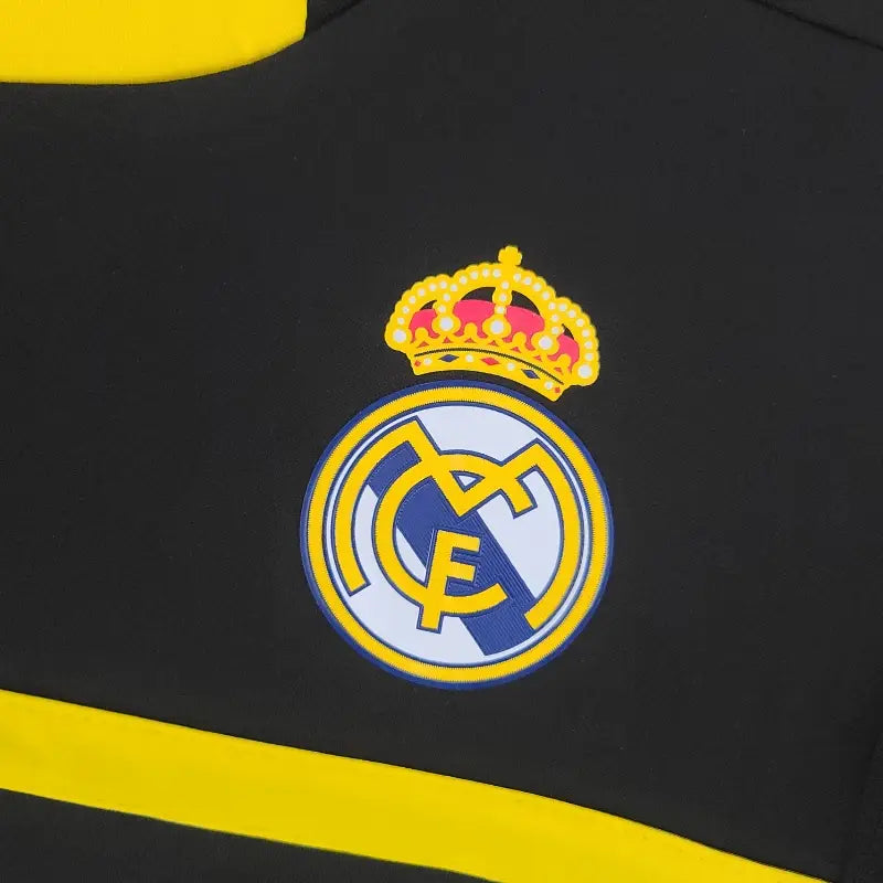 Camiseta Clásica Real Madrid Portero Negra 2011-12
