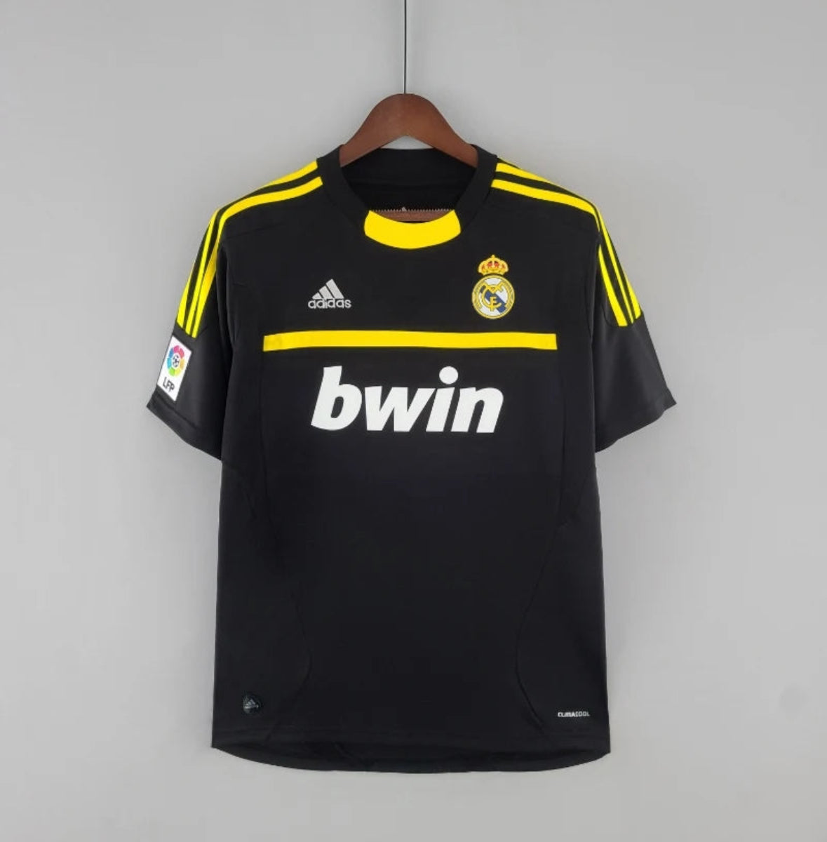Camiseta Clásica Real Madrid Portero Negra 2011-12