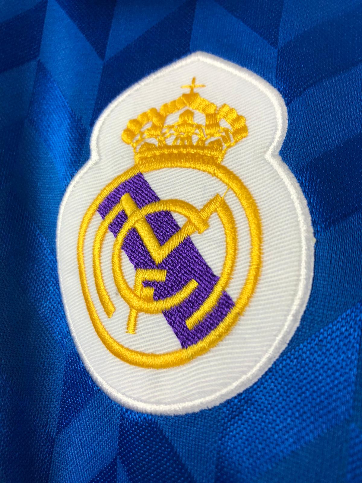Camiseta Clásica Butrageño Real Madrid Visitante 1986
