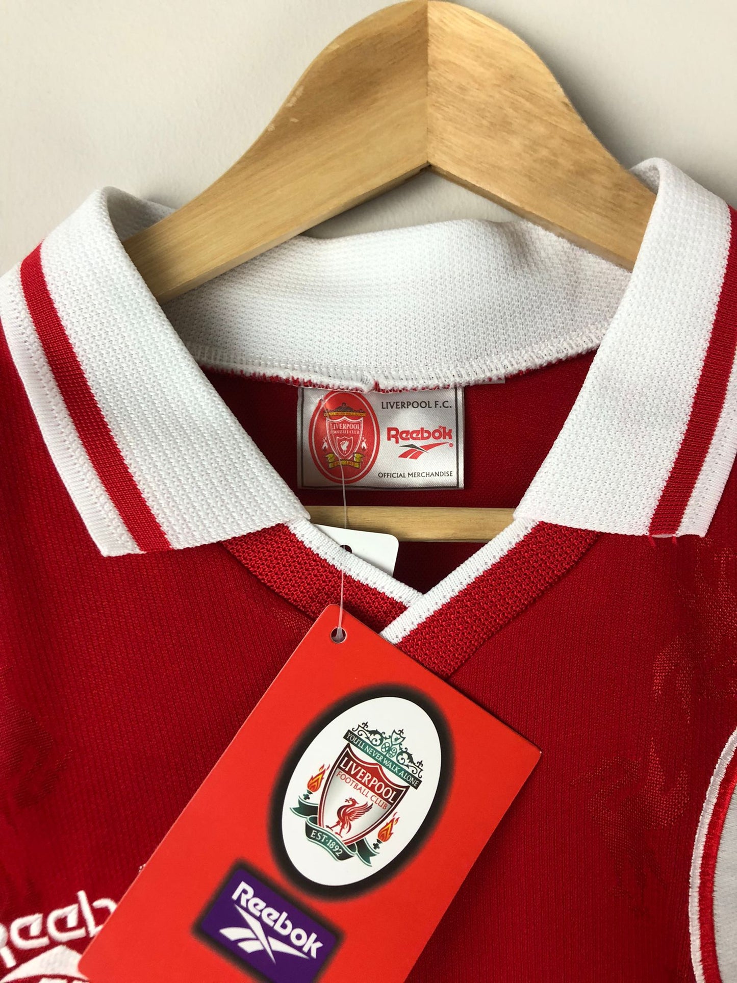 Camiseta Clásica Mc Manaman Liverpool FC 1996-97