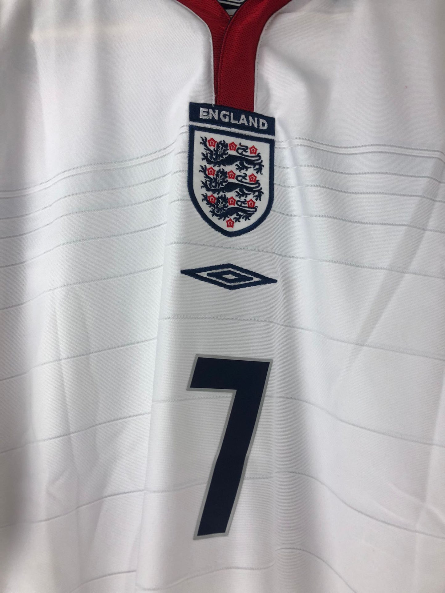 Camiseta Clásica Beckham Inglaterra 2004