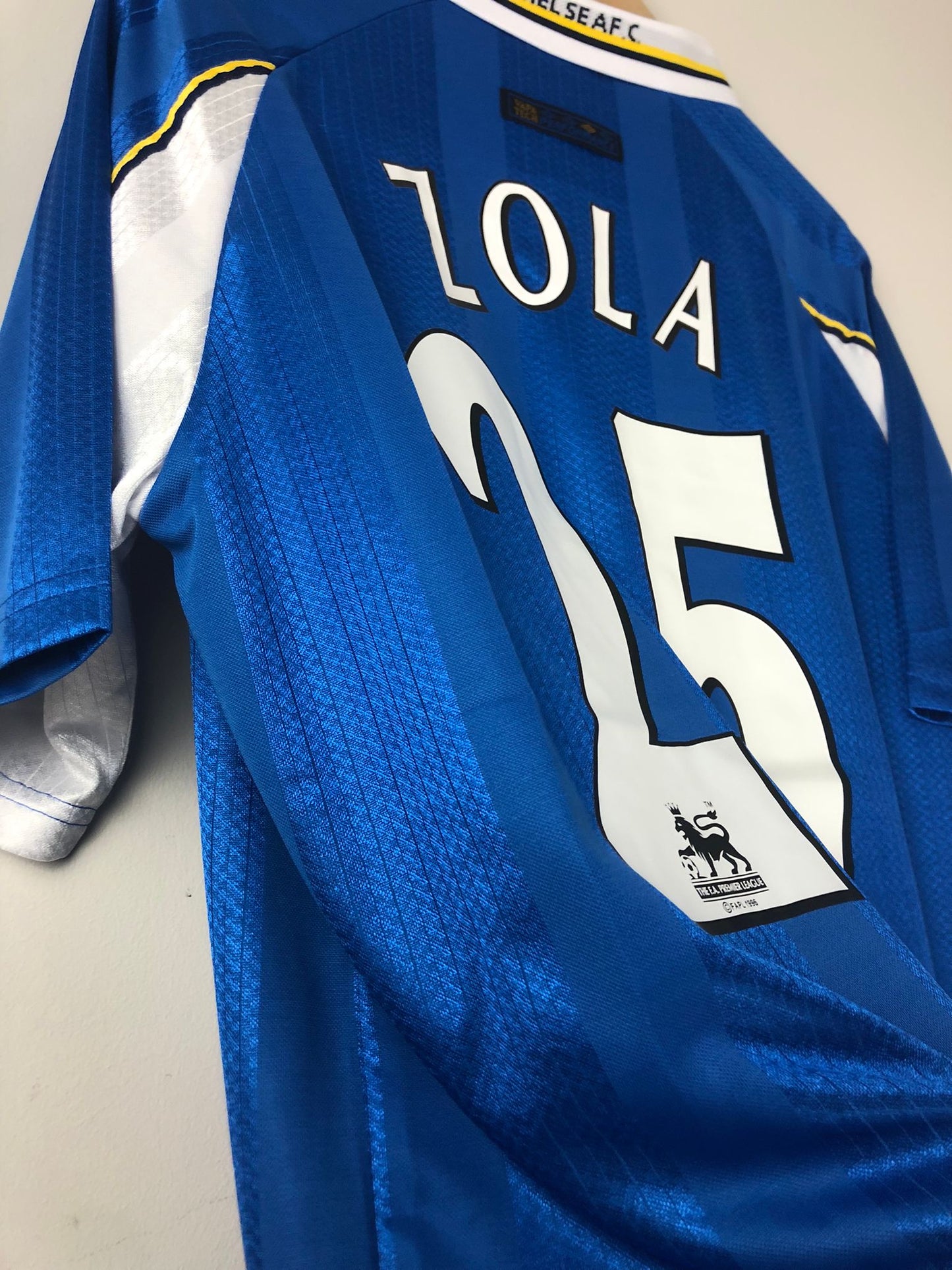 Camiseta Clásica Zola Chelsea FC 1997-99