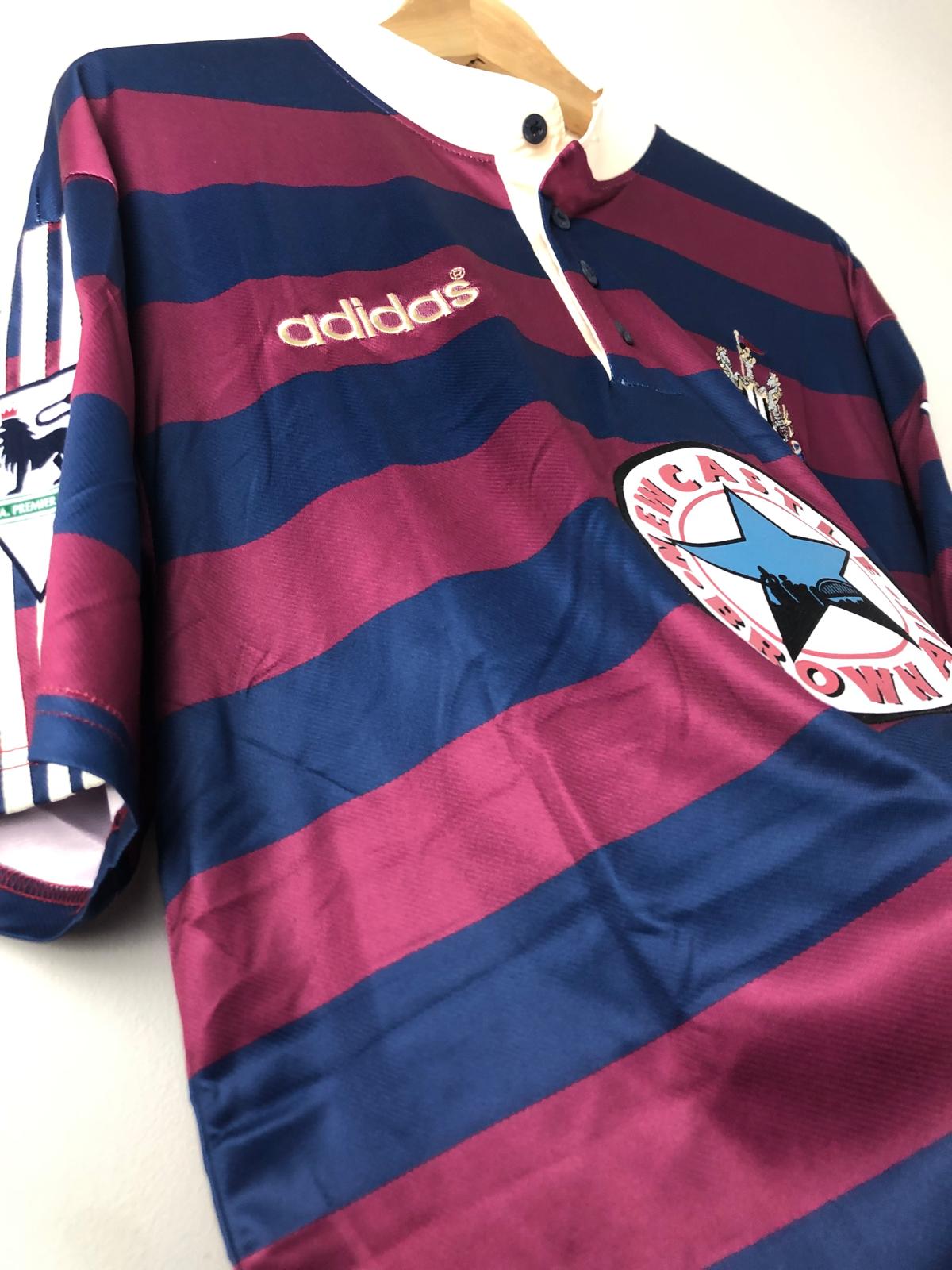 Camiseta Clásica Ginola Newcastle United FC Visitante 1995-96