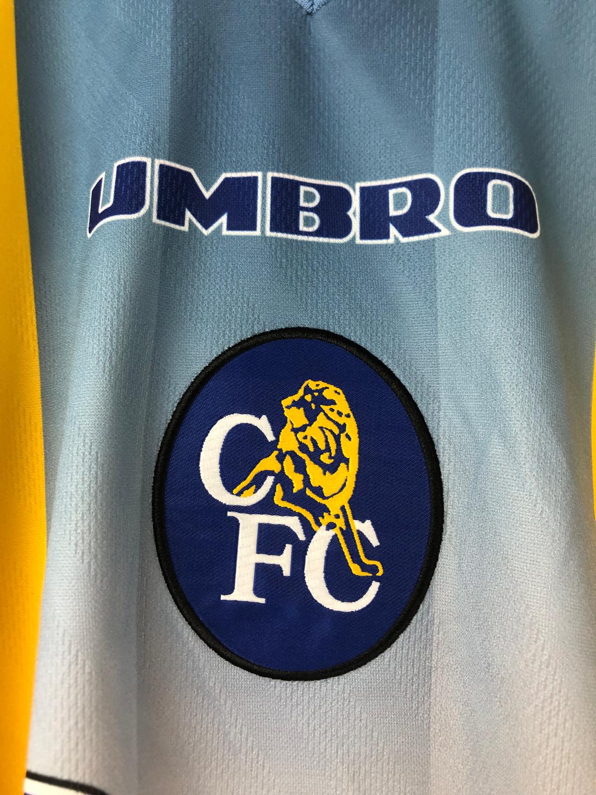 Camiseta Clásica Vialli Chelsea FC Visitante 1995-97