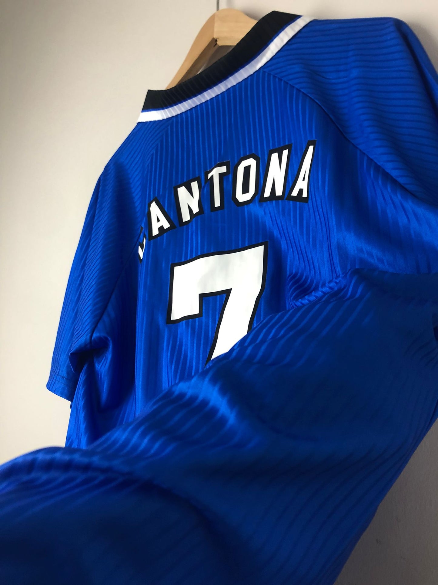 Camiseta Clásica Cantona Manchester United FC Visitante 1996-97