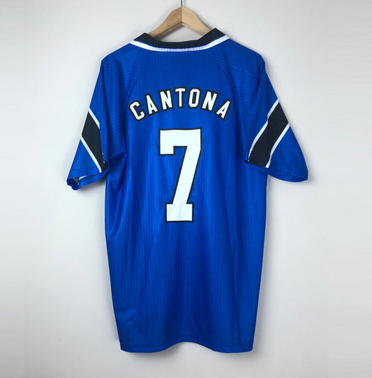 Camiseta Clásica Cantona Manchester United FC Visitante 1996-97