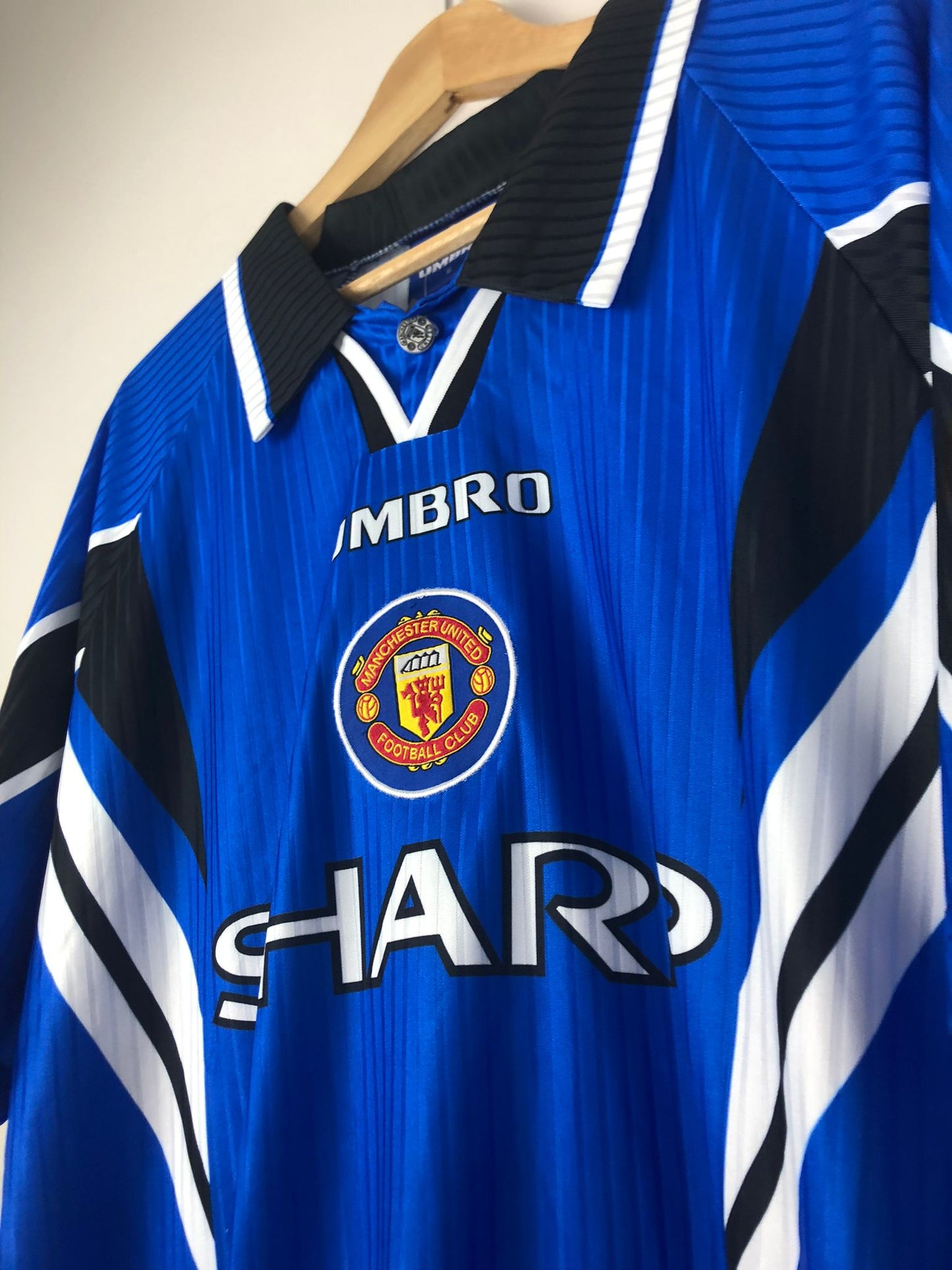 Camiseta Clásica Cantona Manchester United FC Visitante 1996-97