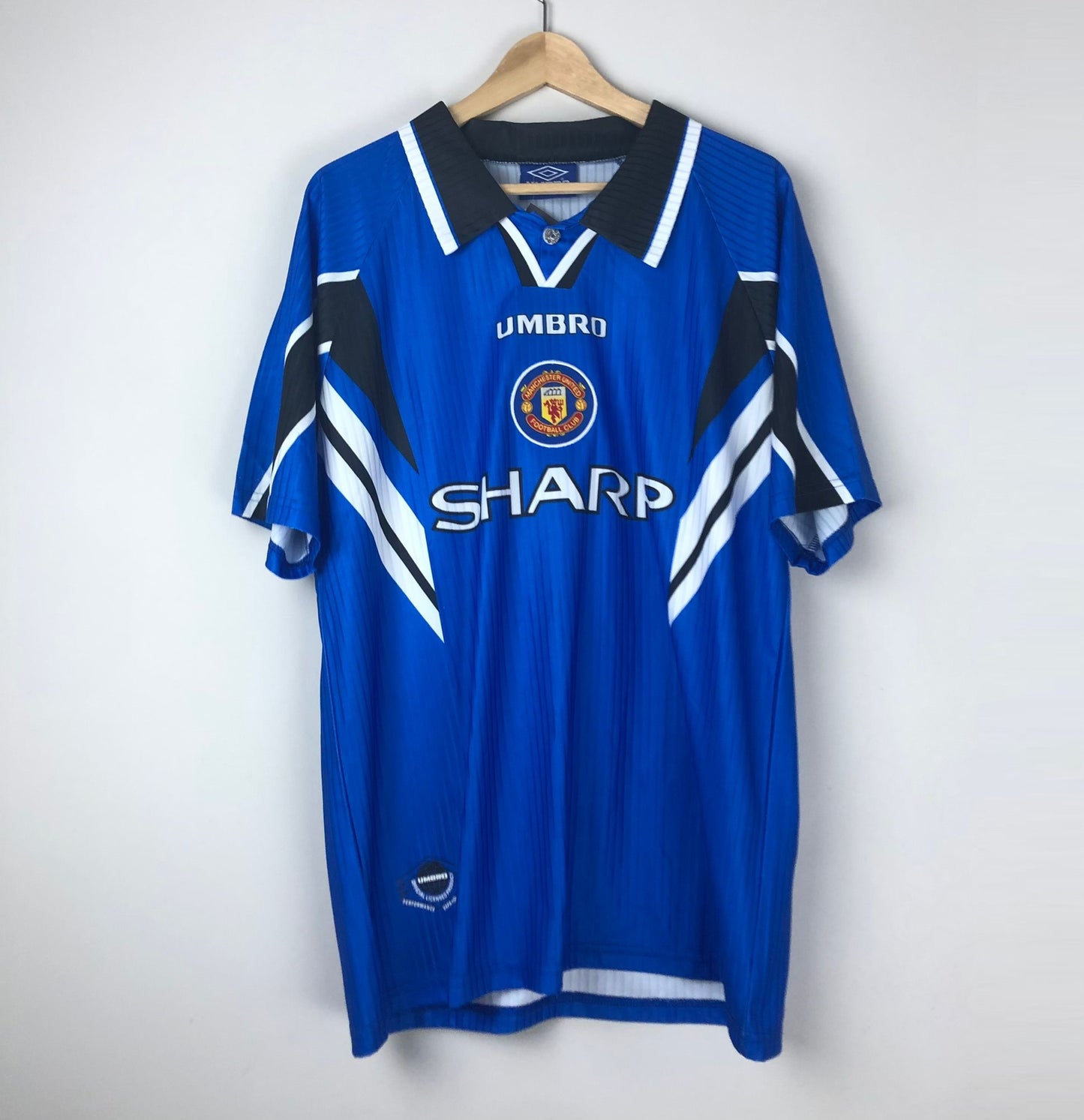 Camiseta Clásica Cantona Manchester United FC Visitante 1996-97