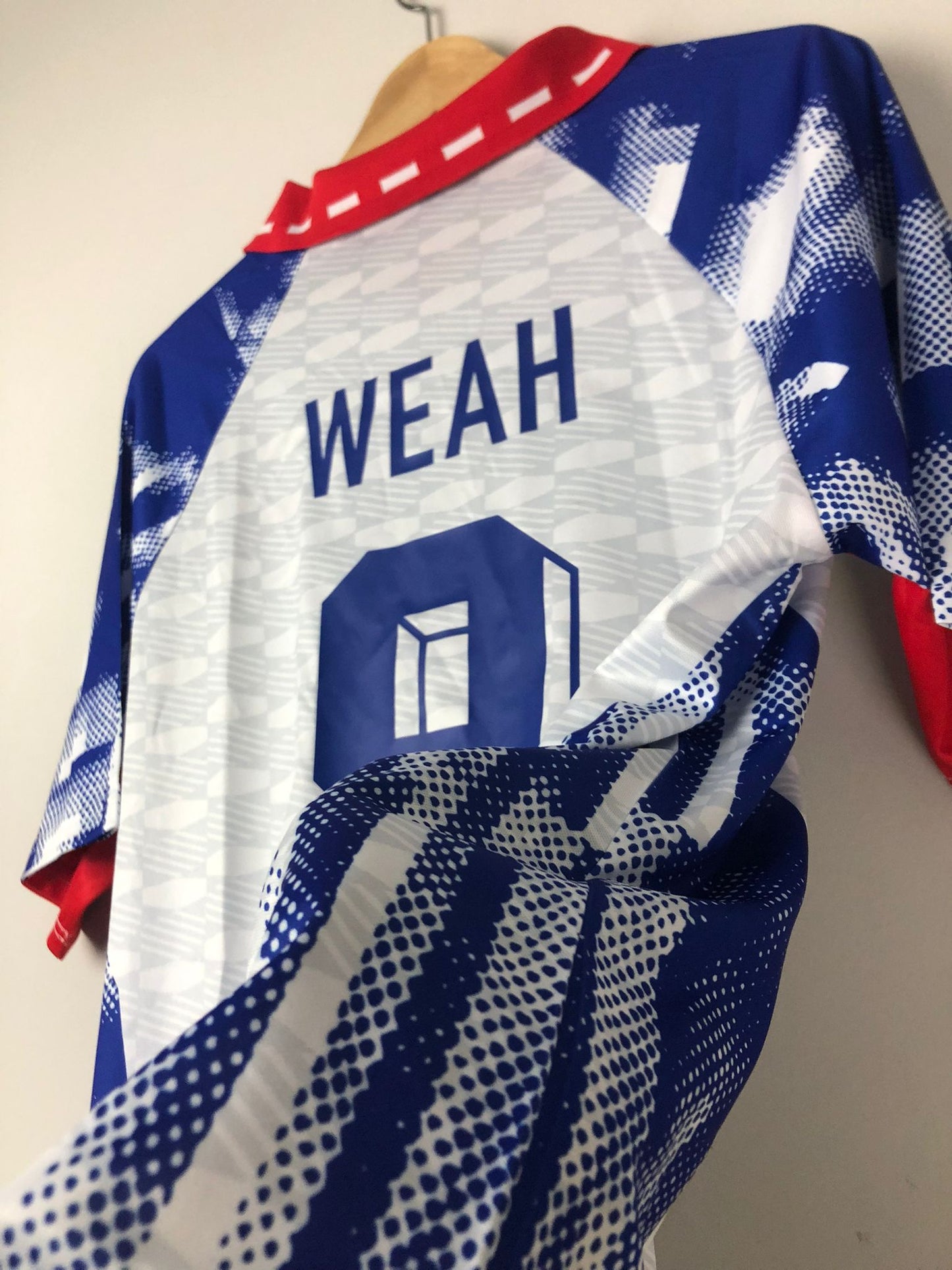 Camiseta Clásica Weah PSG FC Visitante 1992-93