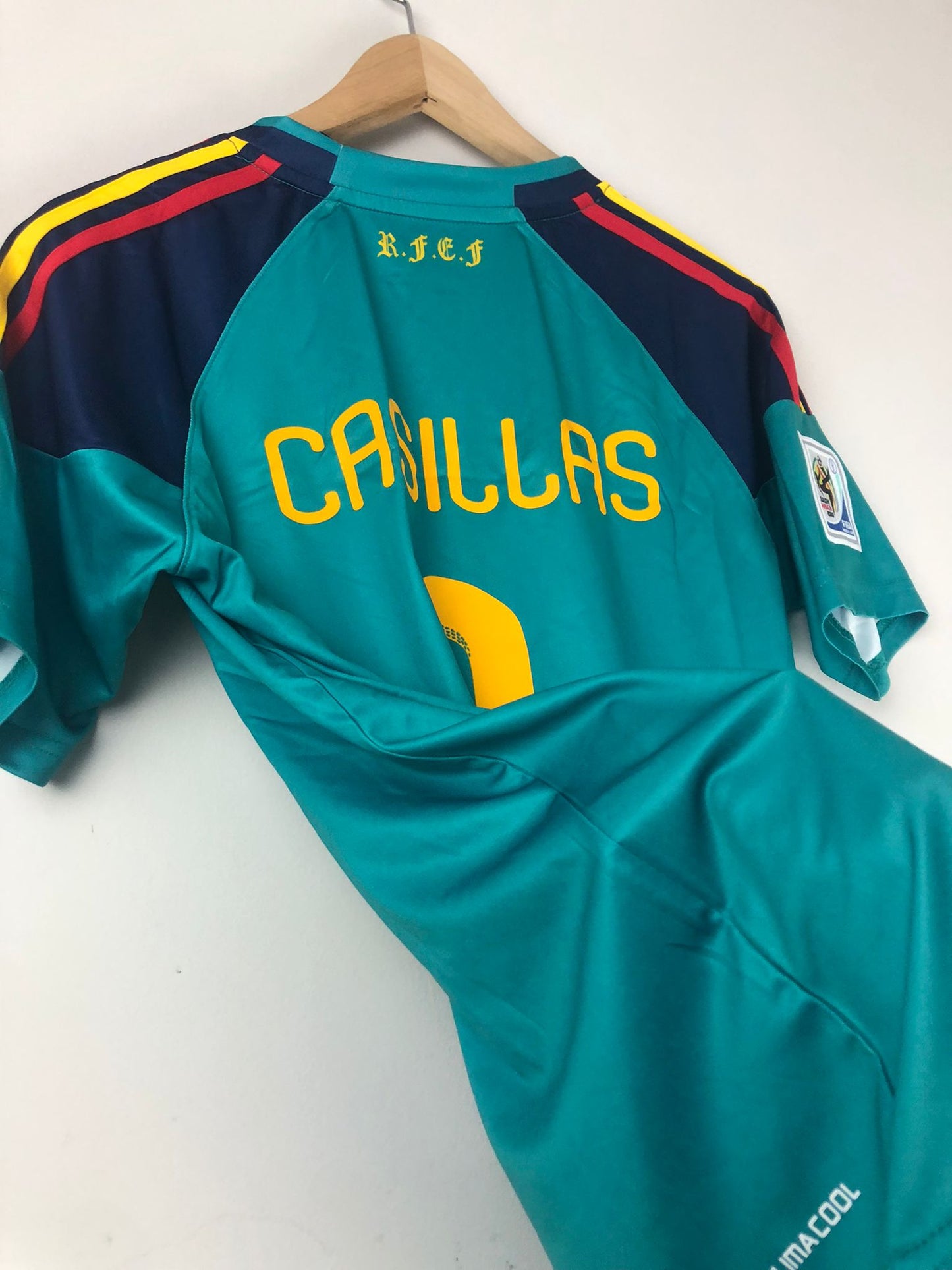 Camiseta Clásica Casillas Portero España 2010-11