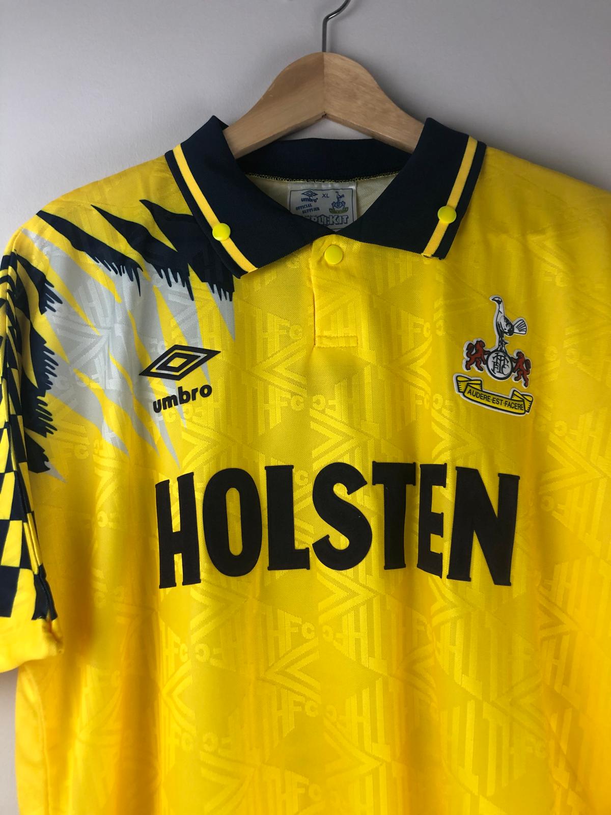 Camiseta Clásica Klinsmann Tottenham Hotspur FC Visitante 1992-94