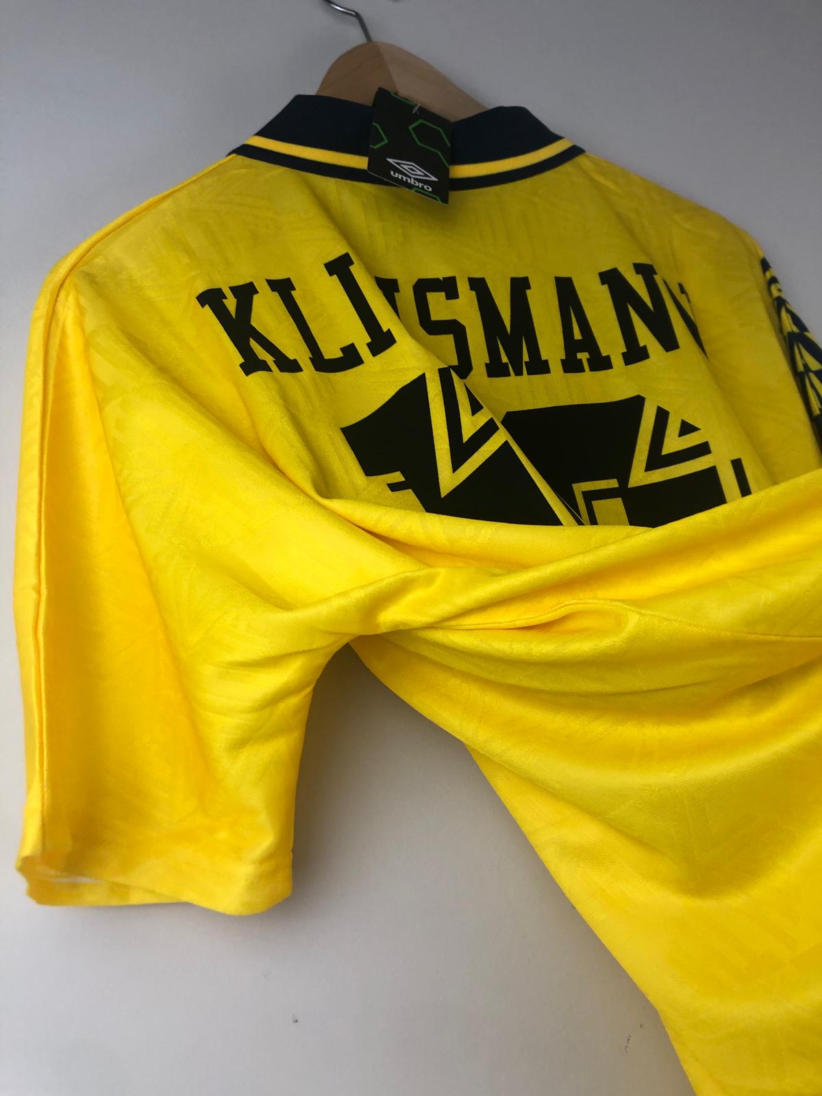 Camiseta Clásica Klinsmann Tottenham Hotspur FC Visitante 1992-94