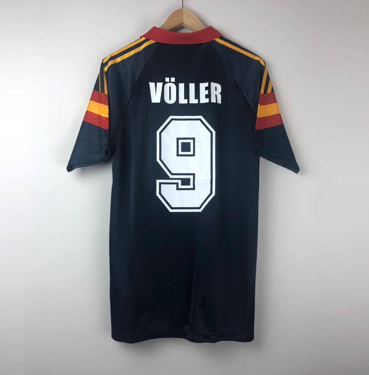Camiseta Clásica Völler AC Roma Visitante (3ª) 1991-92