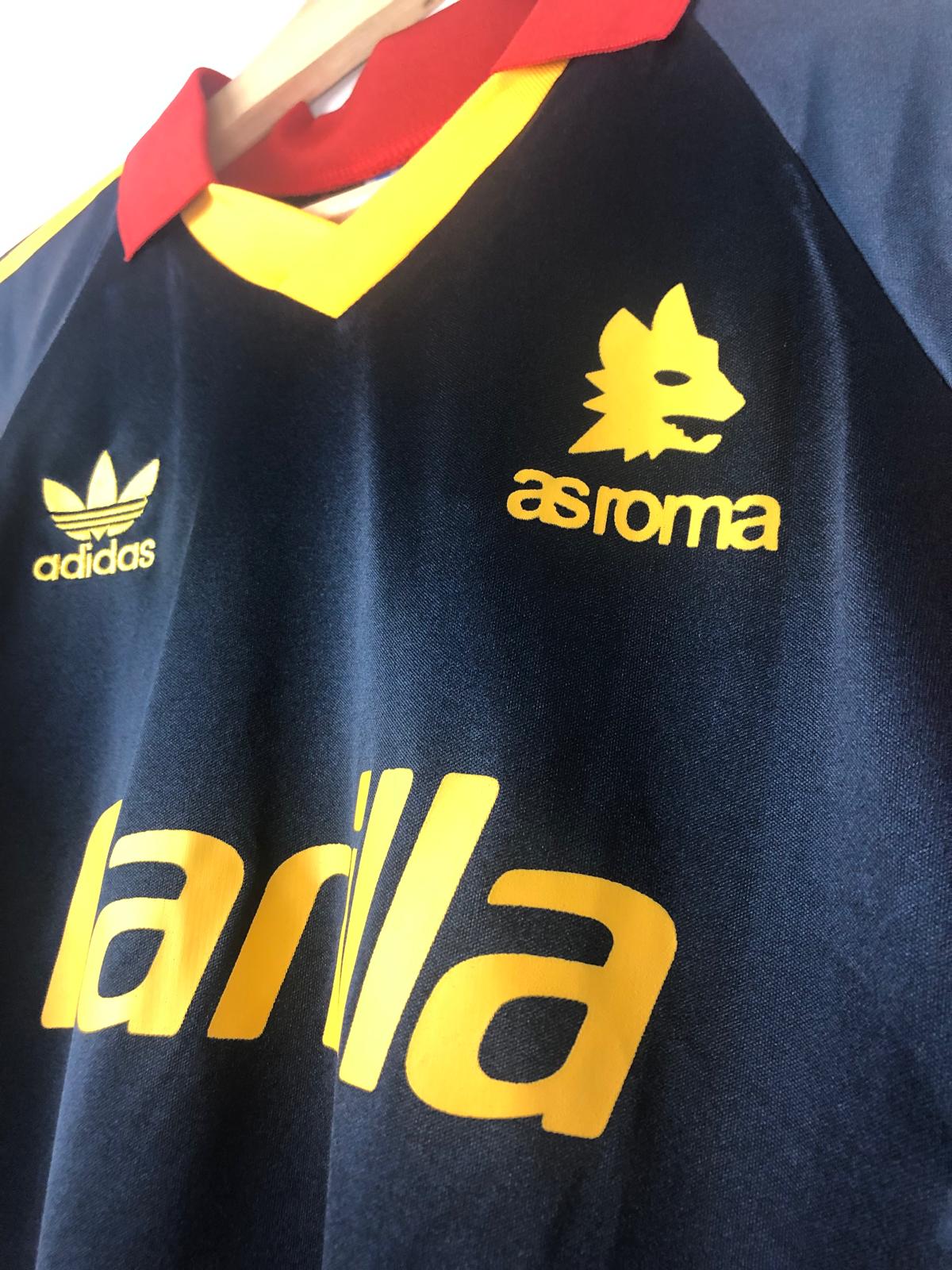 Camiseta Clásica Völler AC Roma Visitante (3ª) 1991-92