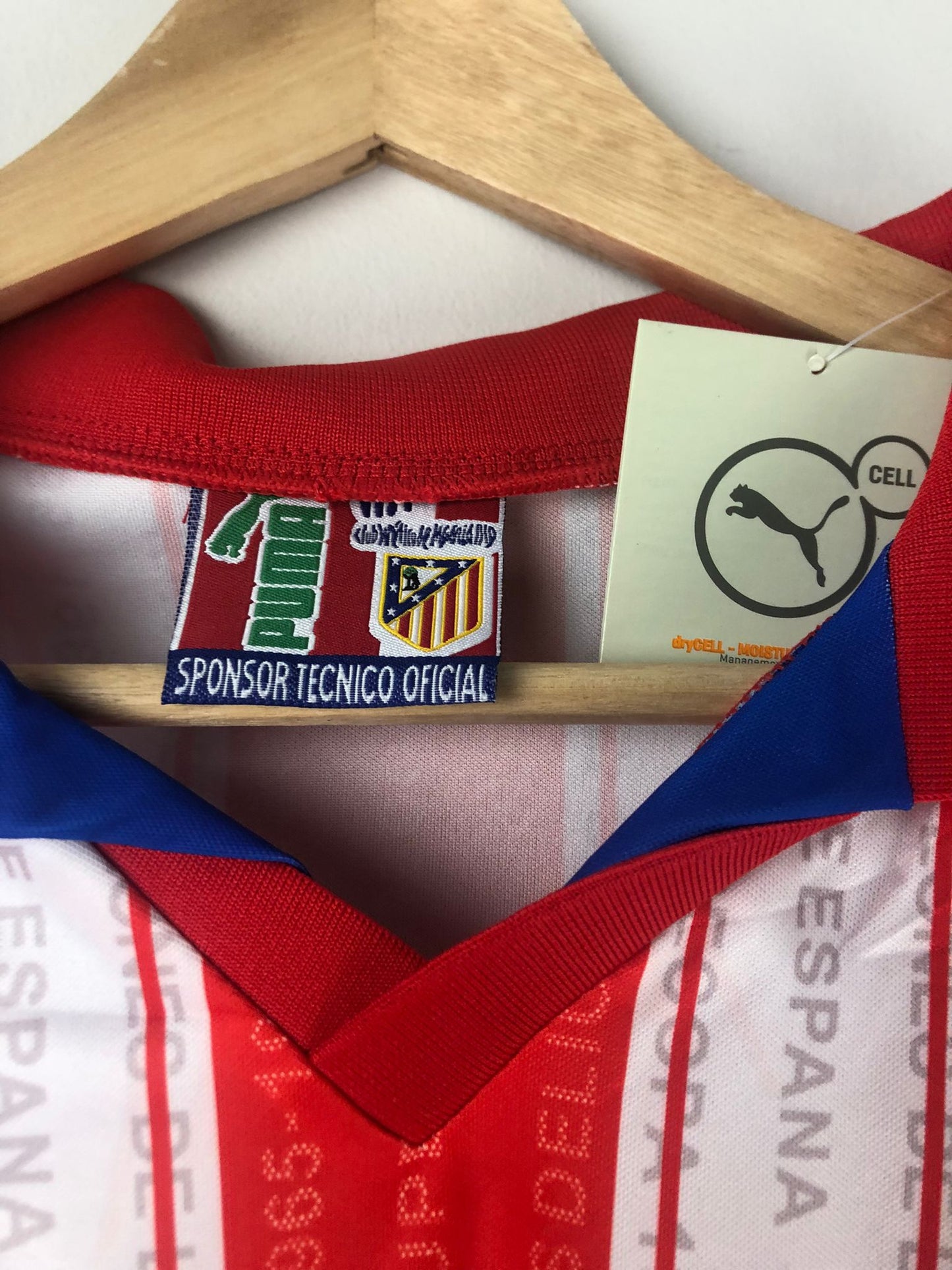 Camiseta Clásica Cholo Simeone Atlético de Madrid 1995