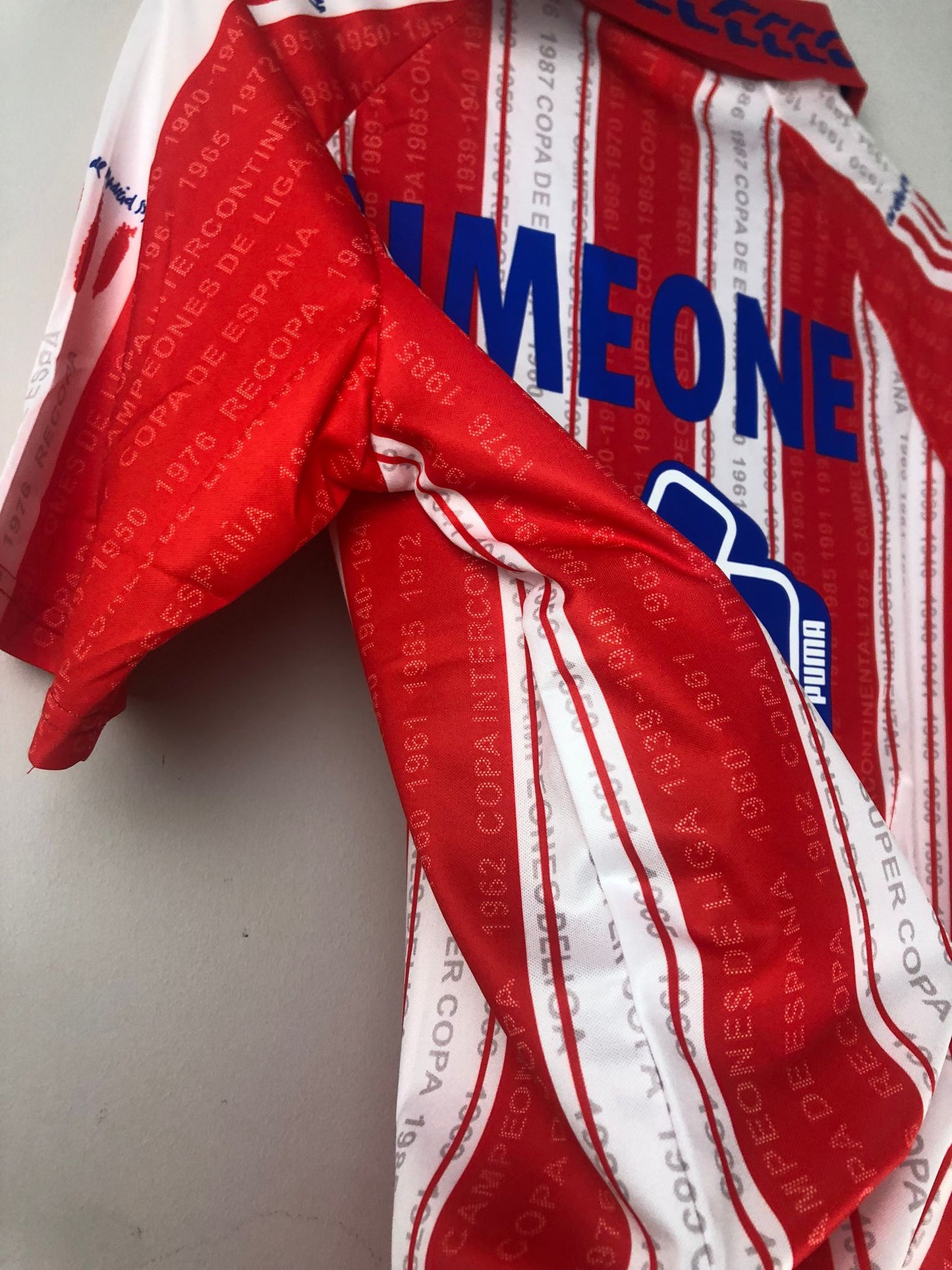 Camiseta Clásica Cholo Simeone Atlético de Madrid 1995