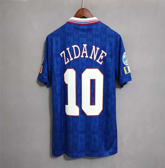 Zidane Camiseta Clásica Francia 1996