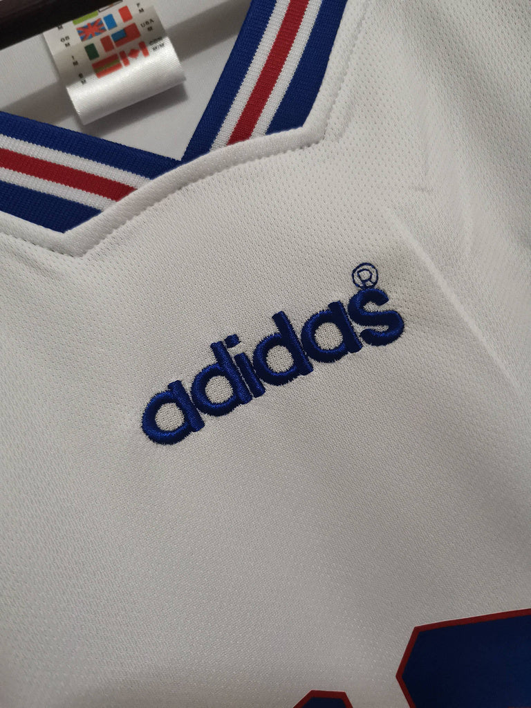 Zidane Camiseta Clásica Francia Visitante 1996