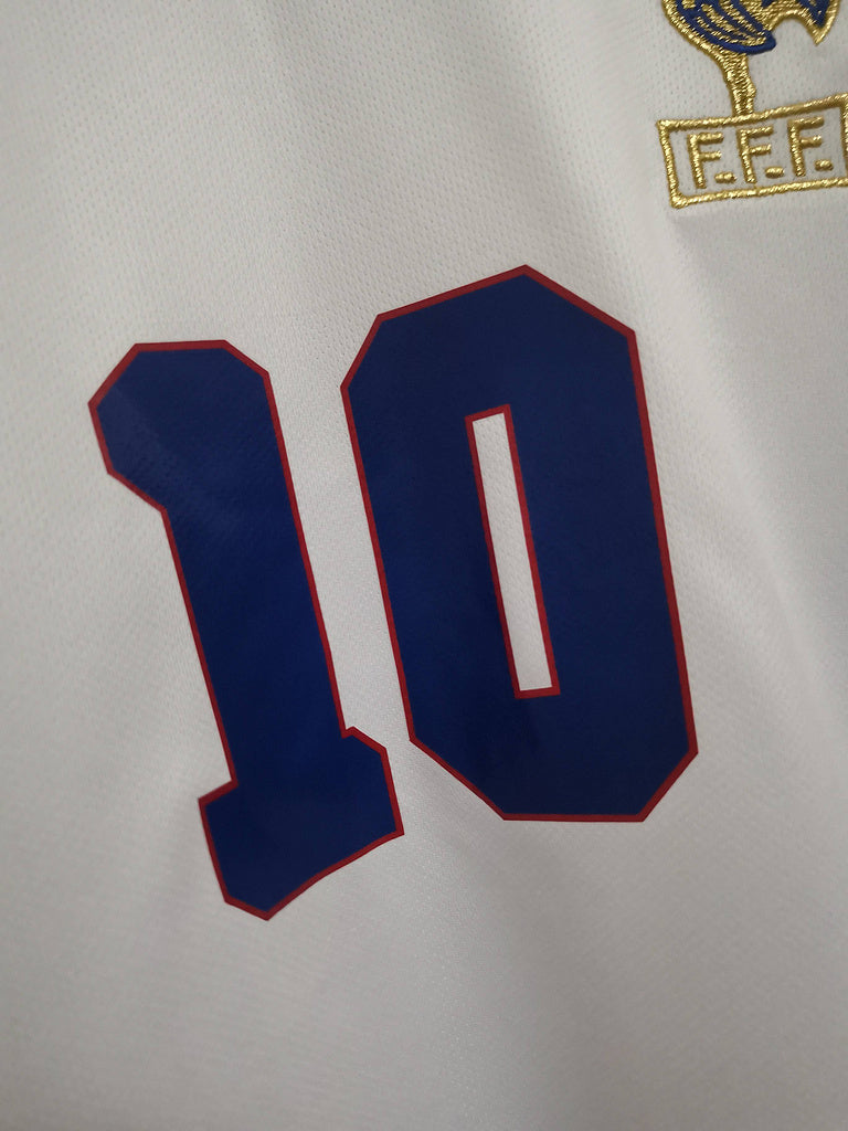 Zidane Camiseta Clásica Francia Visitante 1996