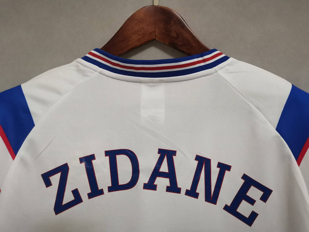 Zidane Camiseta Clásica Francia Visitante 1996