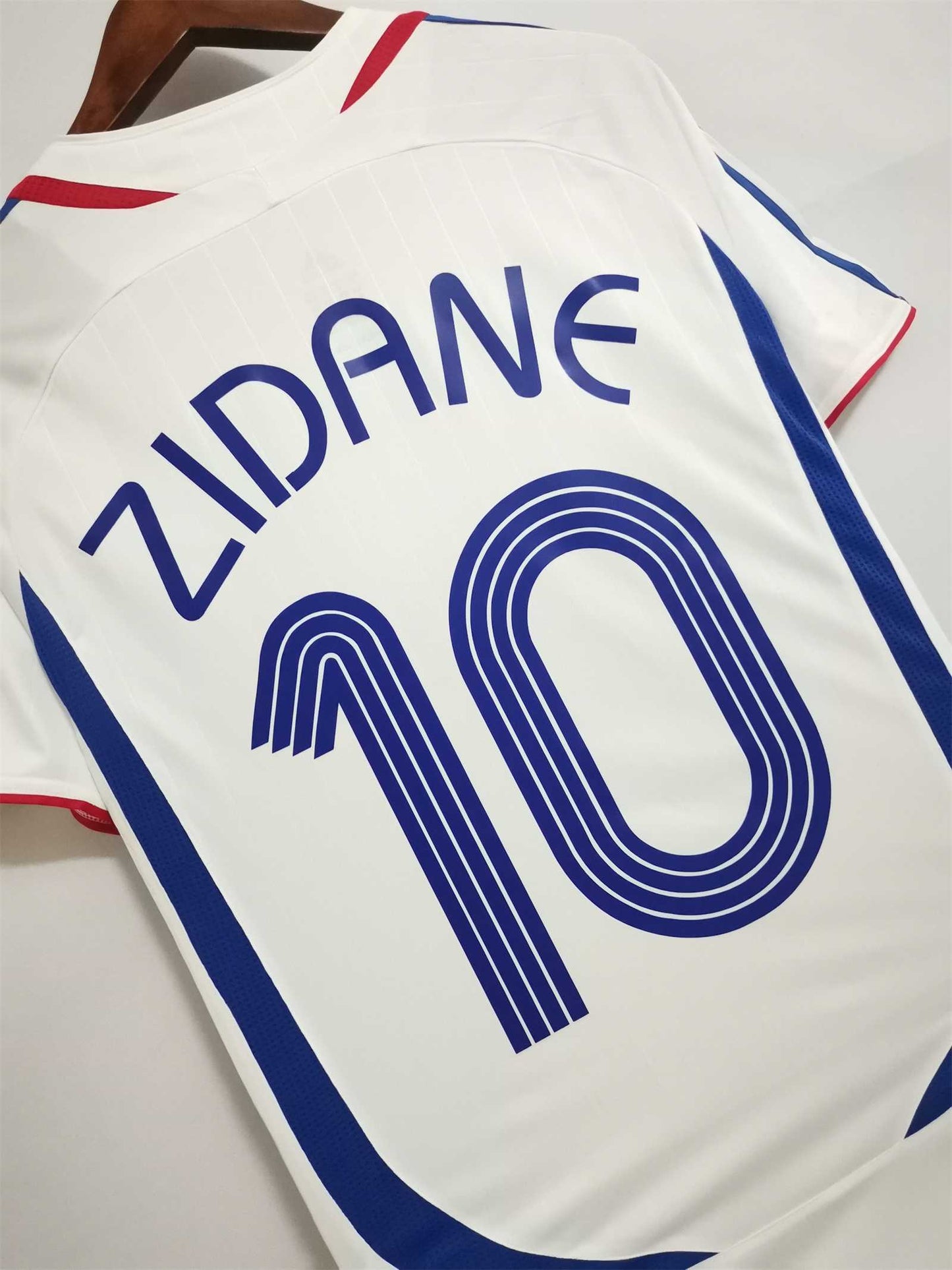 Zidane Camiseta Clásica Francia Visitante 2006
