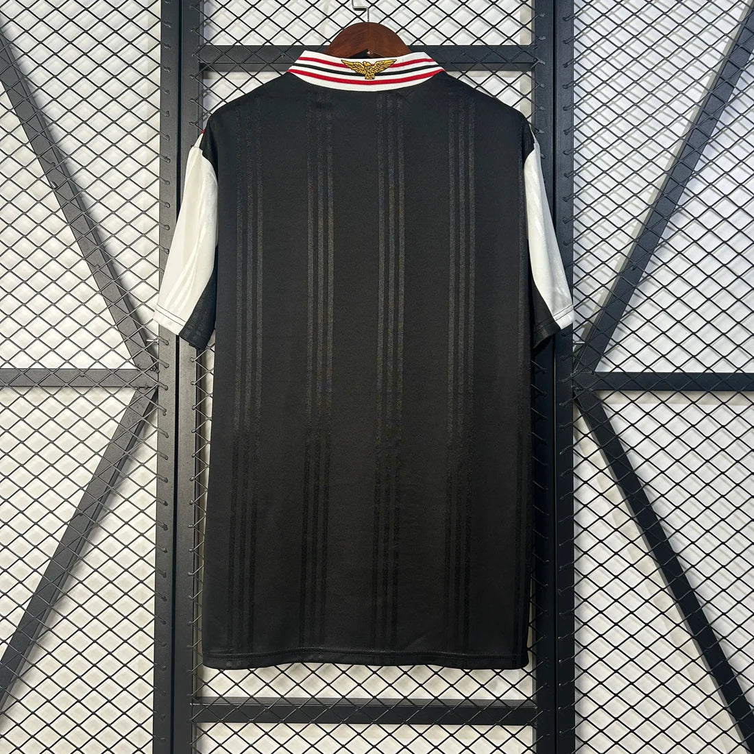 Camiseta Clásica Benfica Visitante Negra 1997-98