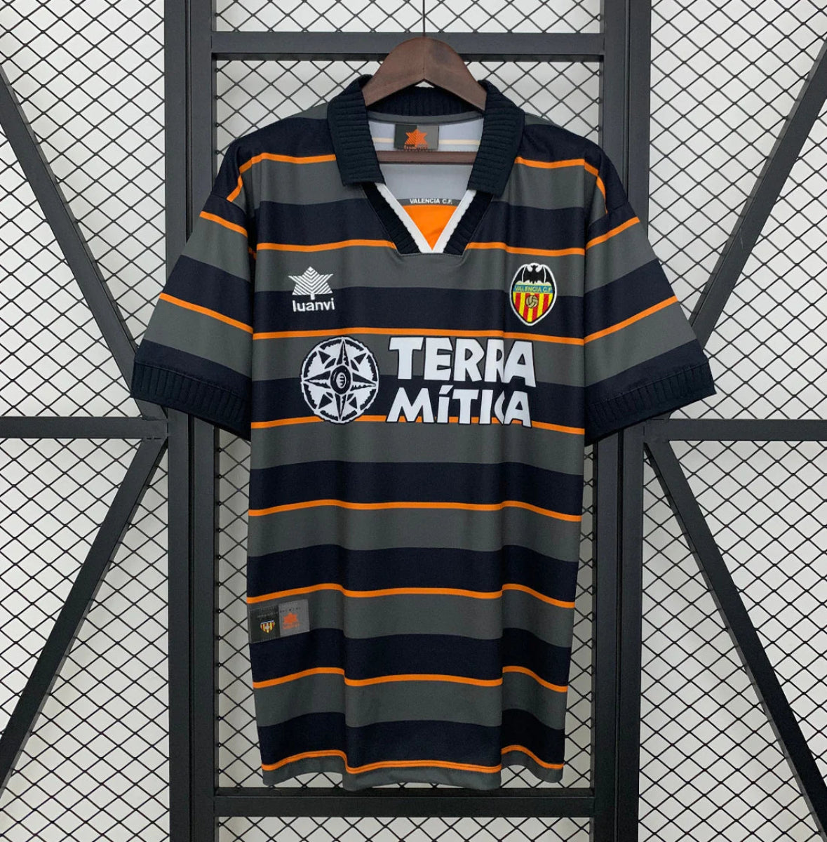 Camiseta Clásica Valencia Visitante 3ª 1999-00
