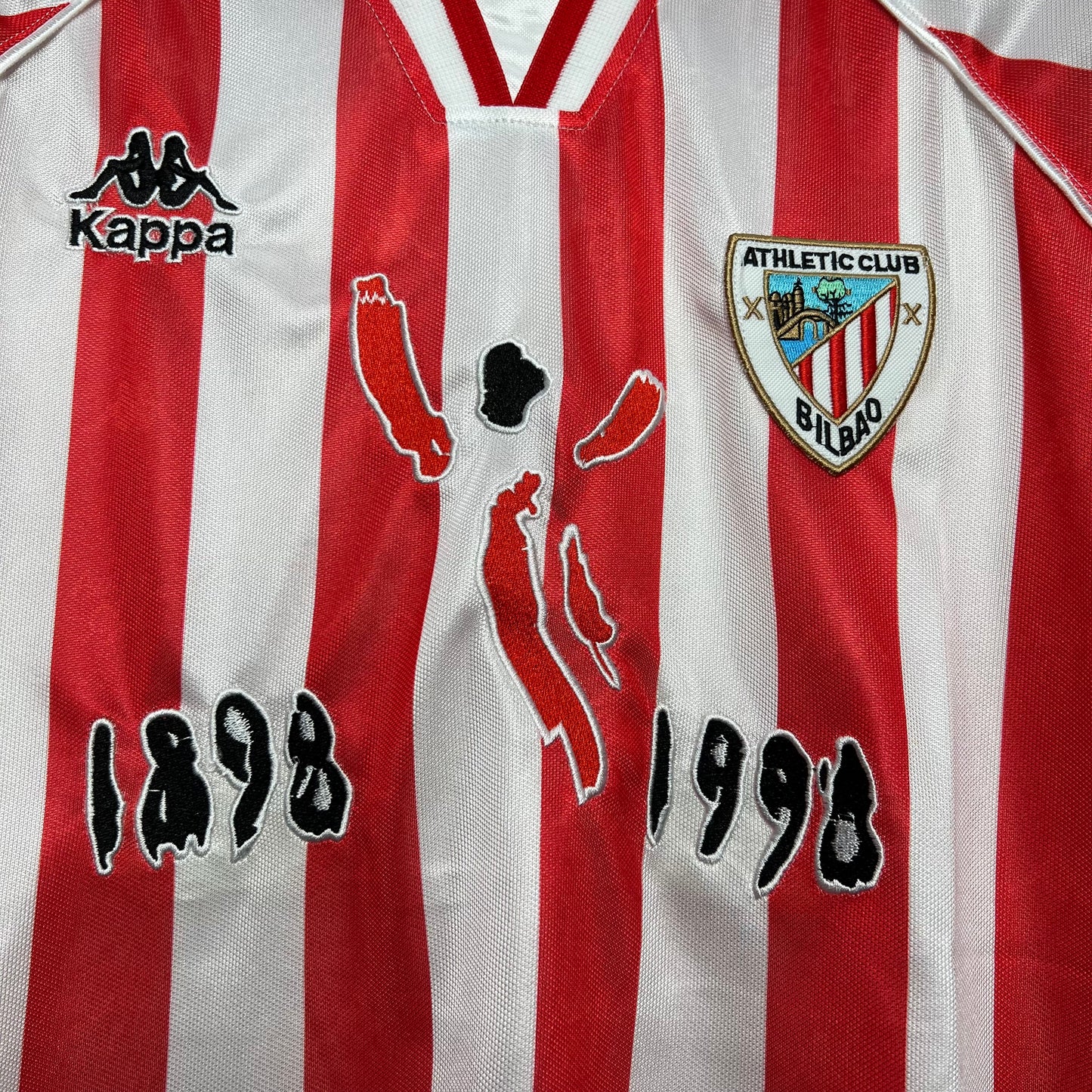Camiseta Clásica Athletic Club Centenario 1997-98