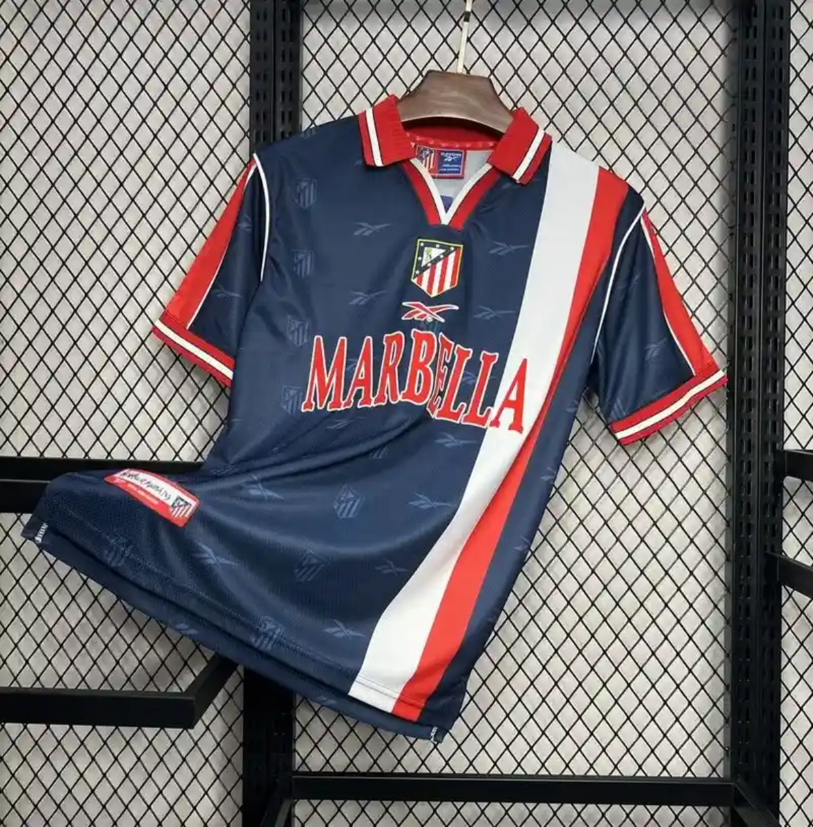 Camiseta Clásica Atlético de Madrid Visitante 1998