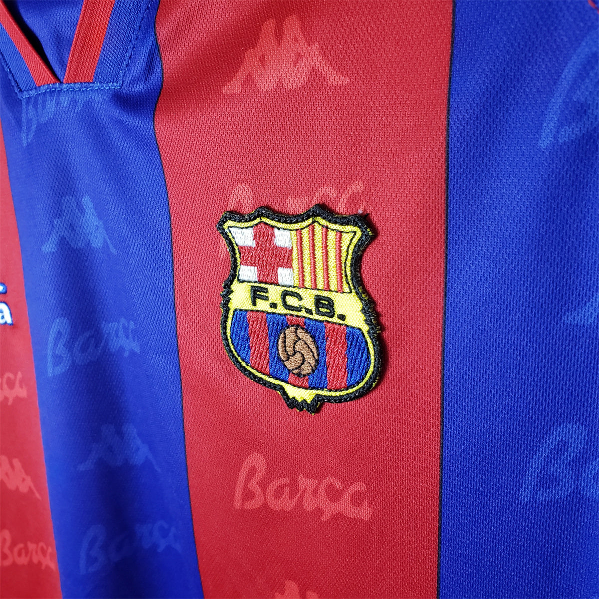 Camiseta Clásica FC Barcelona Manga Larga 1996-97