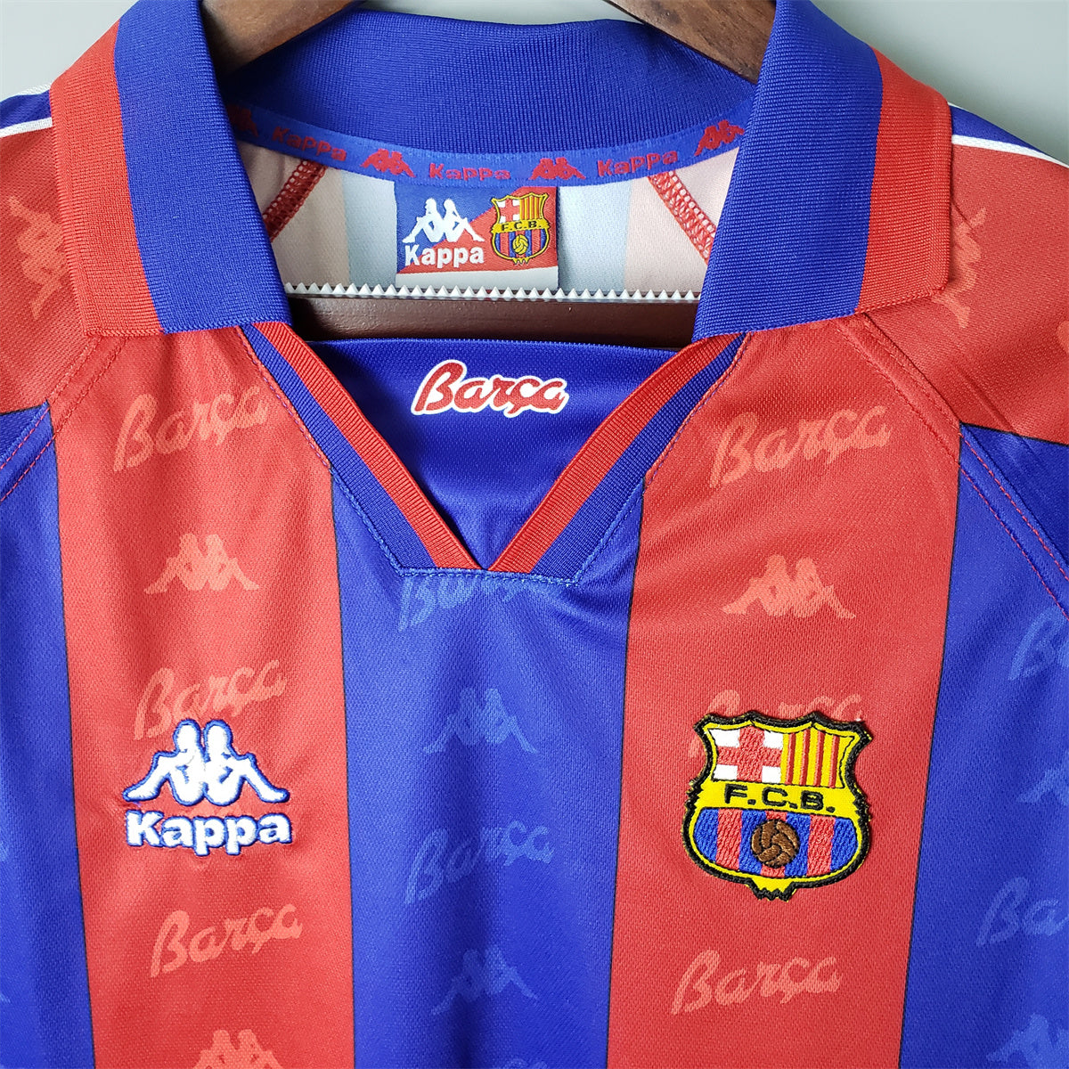 Camiseta Clásica FC Barcelona Manga Larga 1996-97