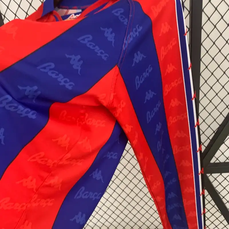 Camiseta Clásica FC Barcelona Manga Larga 1996-97