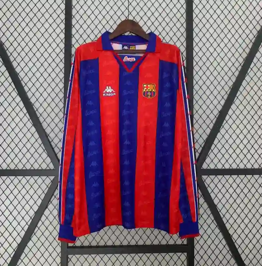 Camiseta Clásica FC Barcelona Manga Larga 1996-97