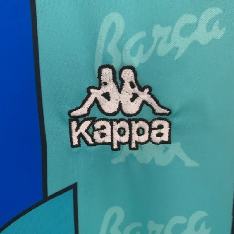 Camiseta Clásica FC Barcelona Visitante Manga Larga 1996-97