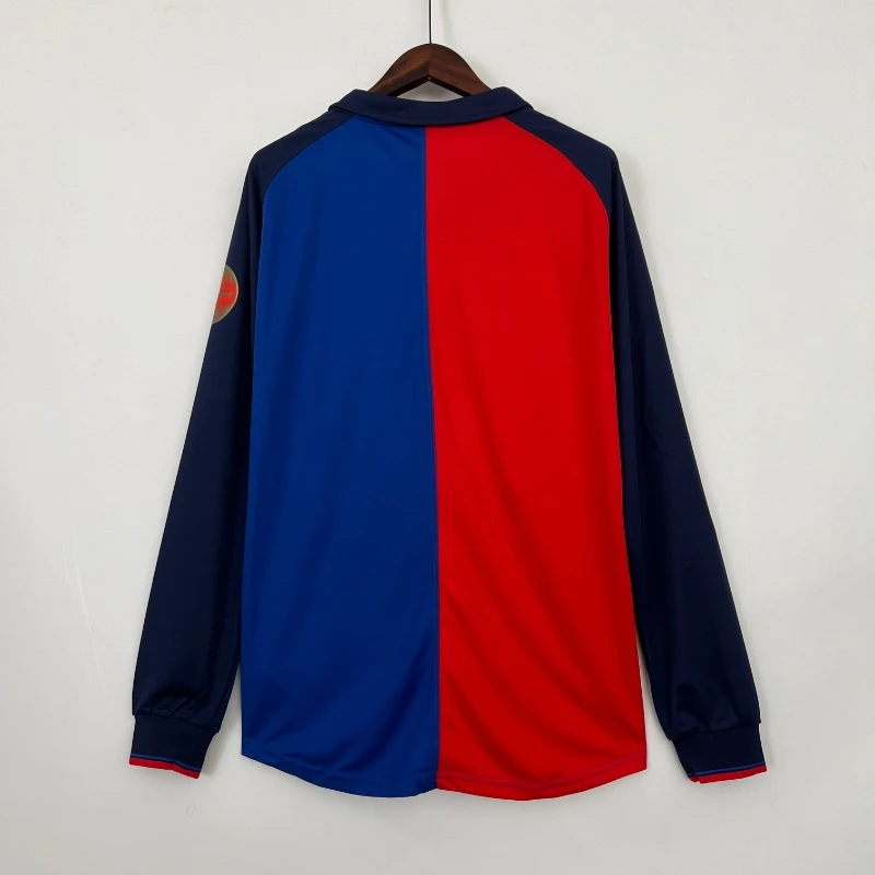 Camiseta Clásica FC Barcelona Manga Larga 1999-00