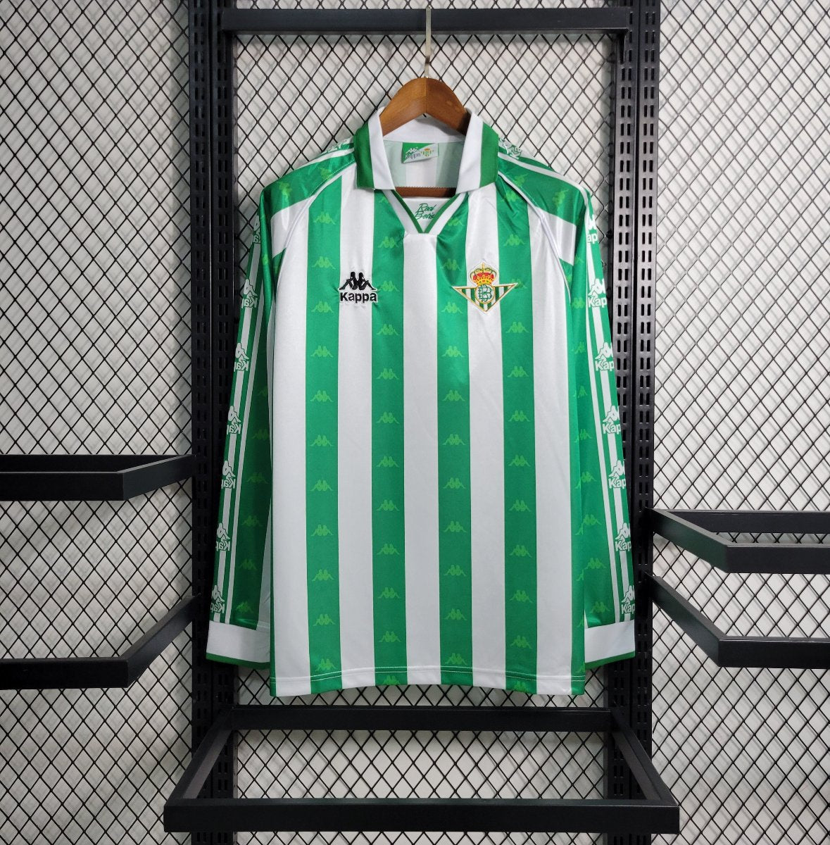 Camiseta Clásica CR Betis Balompié Manga Larga 1995-97