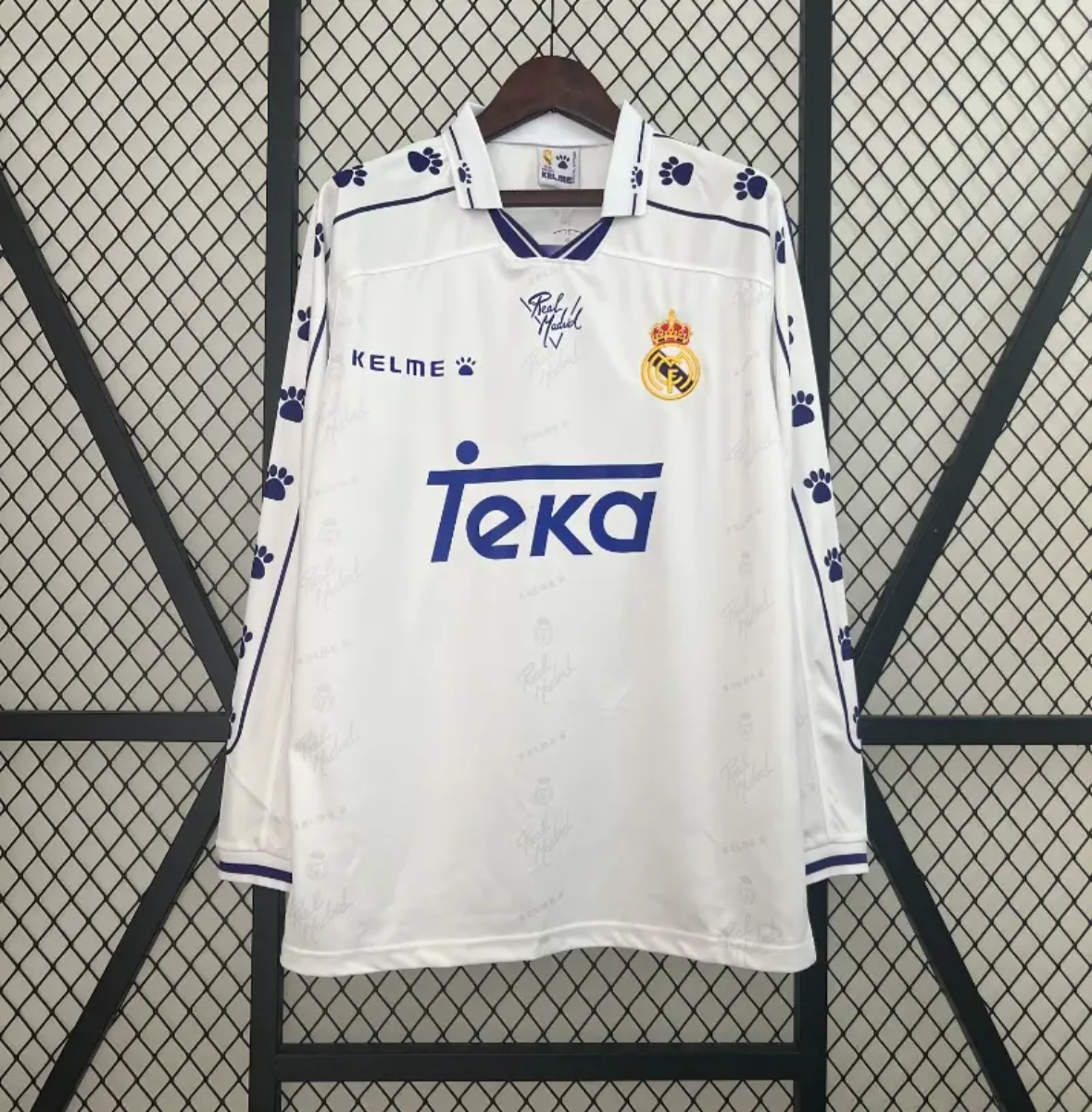Camiseta Clásica Real Madrid Manga Larga 1994