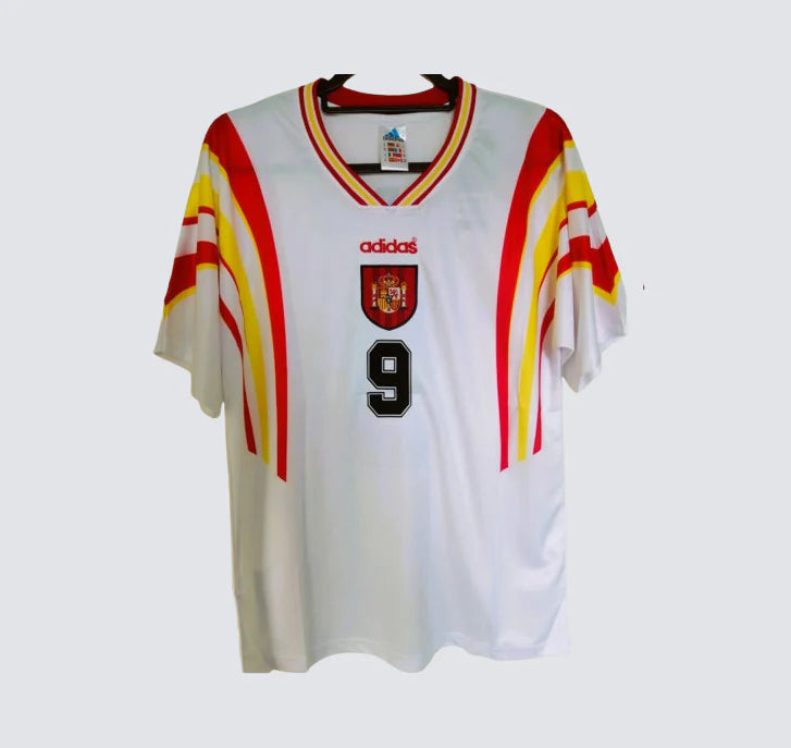 Camiseta Clásica España Visitante 1996 HIERRO