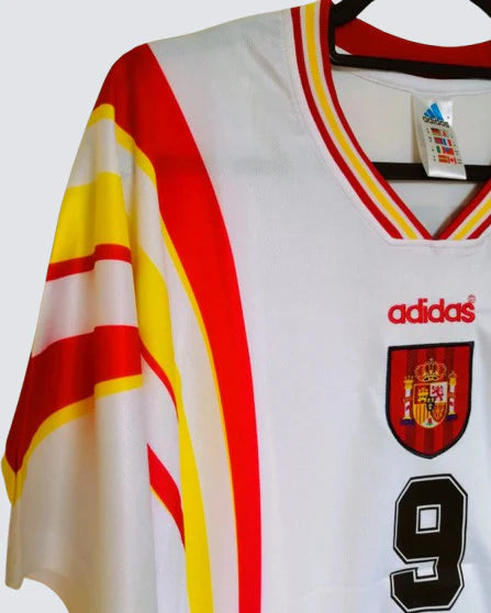 Camiseta Clásica España Visitante 1996 HIERRO