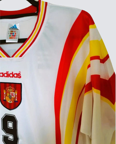 Camiseta Clásica España Visitante 1996 HIERRO