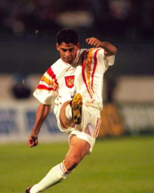 Camiseta Clásica España Visitante 1996 HIERRO