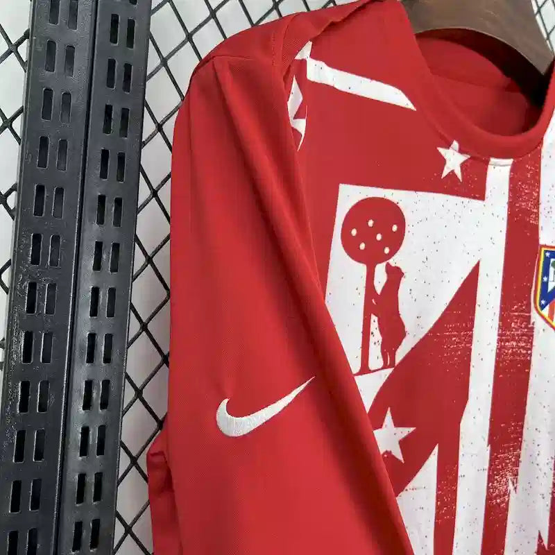 Atlético de Madrid Long-Sleeve Pre-Match Shirt 2025-26