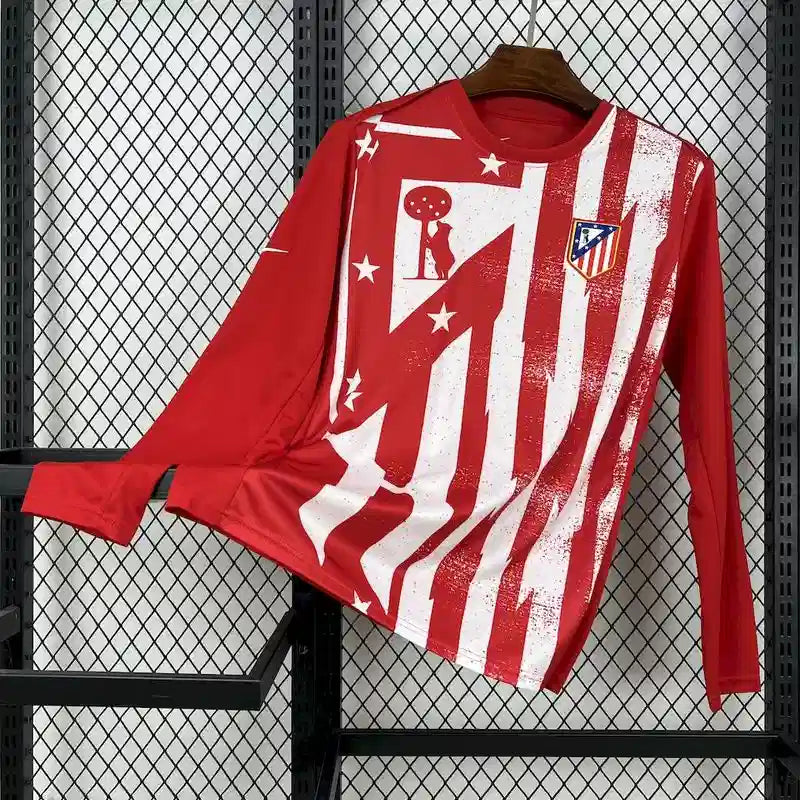 Atlético de Madrid Long-Sleeve Pre-Match Shirt 2025-26