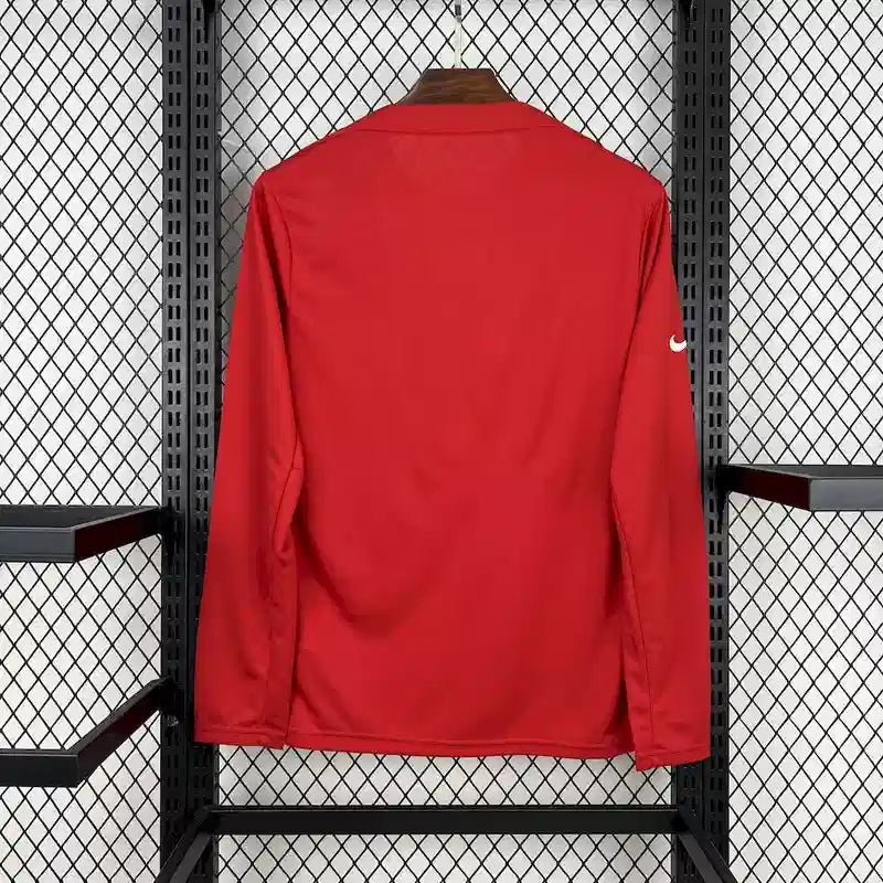 Atlético de Madrid Long-Sleeve Pre-Match Shirt 2025-26