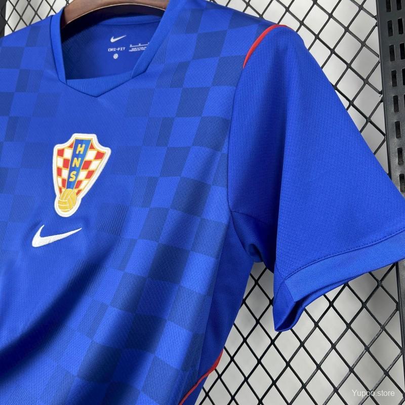Camiseta Croacia Visitante 2025-26 World Cup